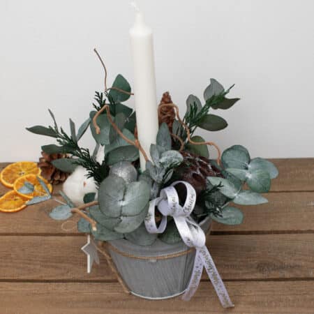 arreglo preservado navidad