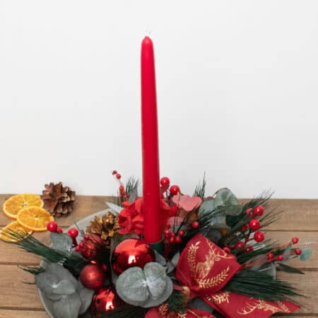 arreglo preservado navidad